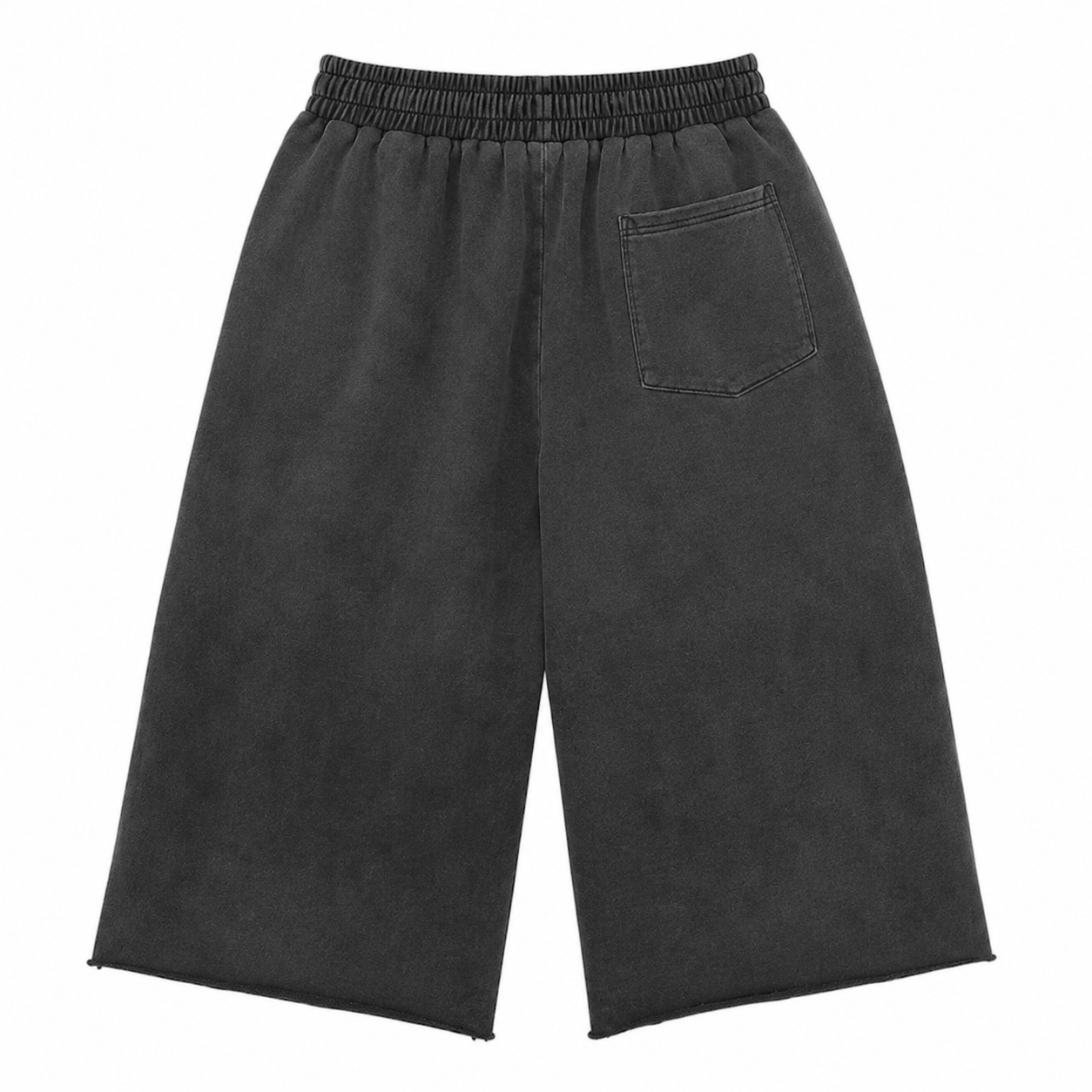 DARK GREY CAPRI JORTS