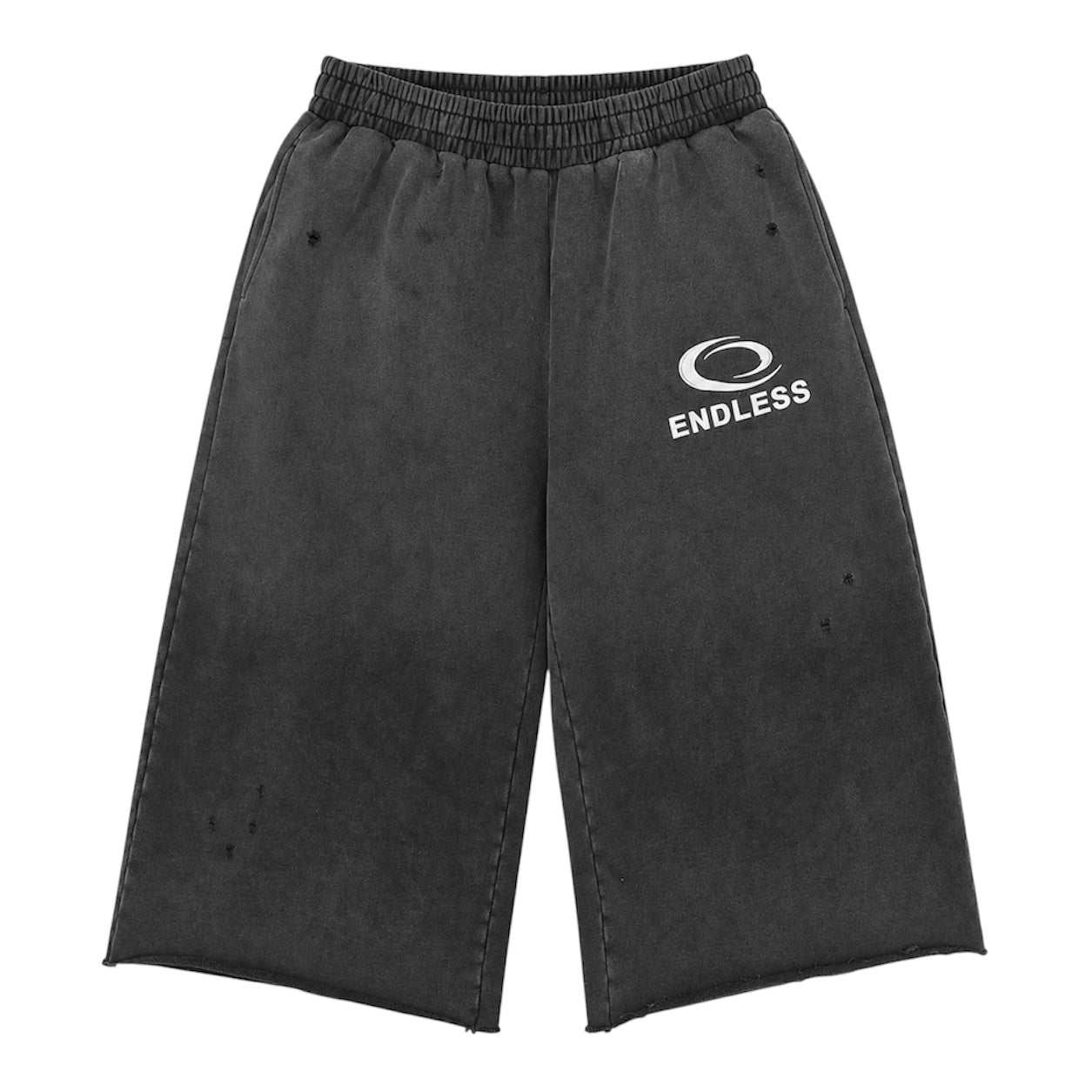 DARK GREY CAPRI JORTS